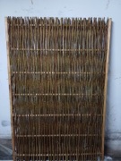 Płoty  z wikliny ramki wiklinowe