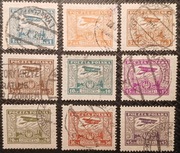 Fi 216-224 Wydanie na Przesylki Lotnicze / kasowane