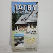 Tatry polskie i słowackie mapa turystyczna