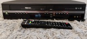 Magnetowid Nagrywarka VHS DVD HDD 160GB TOSHIBA RDXV45 Hi-Fi 6 głowic pilot
