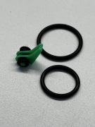 Uchwyt wędkarski zielony 8x12 mm 10 szt