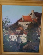 Jan Wołek - olej na płótnie 