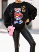 BLUZA DRESOWA OVERSIZE BASIC NOWOŚĆ WIOSNA 2026