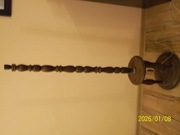 Lampa podłogowa drewniana lata 50-te