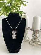 Naszyjnik miś ze stali nierdzewnej łańcuszek wisiorek stal nierdzewna