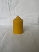 Naturalna świeczka z wosku pszczelego