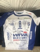 Autograf koszulka Andrzej Wrona Verva Warszawa/Projekt Warszawa