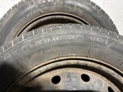 Zestaw kół na felgach stalowych