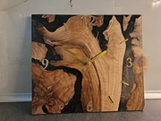 Zegar ścienny orzech włoski 30 cm