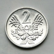 2 zł 1974  Jagody Kłosy  Stan !!!  UNC mennicza ?
