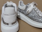 buty sneakersy srebrne ALEXANDER McQUEEN r. 44 wkładka 28 cm j. NOWE