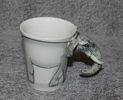 Ceramiczny kubek słoń