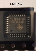 TUSB2046B   4-PORT HUB FOR THE UNIVERSAL SERIAL BUS   