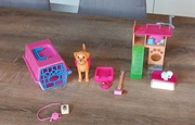Barbie - weterynarz oraz z pies robiący kupę