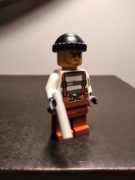 LEGO Minifigurka City Przestępca Z Pistoletem