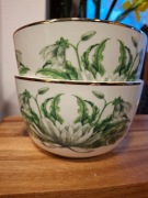 MISECZKA MISKA 2SZT H&M LILIE KWIATY JAK HOME&YOU