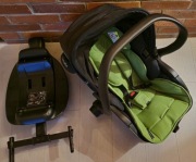 Fotelik samochodowy Kiddy Evoluna i-Size 2 z bazą IsoFix 0-13Kg + akcesoria