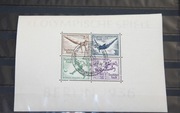 olimpiada 1936 BERLIN III RZESZA  BLOK 5=150 zl