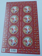 Arkusz 8 znaczkowy 5257 Arch.Gabriel