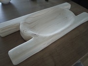 Korytko drewniane taca, deska do podawania potraw