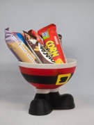 Świąteczna Miska Mikołaj - nowoczesna dekoracja