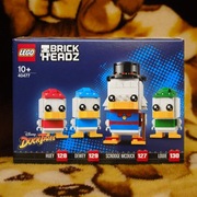LEGO 40477 BrickHeadz - Sknerus McKwacz, Hyzio, Dyzio i Zyzio