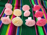 Kwiaty do dużej Palmy ,, Różyczki,,