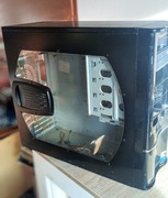 Obudowa komputera skrzynka Swing czarna z nagrywarka dvd Samsung 