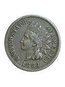 USA 1 cent Indian Head 1883 rok 