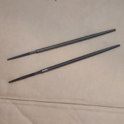 Pilnik ślusarski okrągły z lat osiemdziesiątych do rączki wyprzedaż do 1 