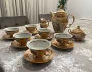 Porcelana zestaw kawowy Polska PRL WAŁBRZYCH
