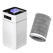 Inteligentny oczyszczacz powietrza z filtrem HEPA H12 i jonizatorem