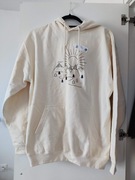 Nowa bluza z kaputerem kremowa góry górska M