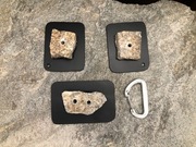 chwyty wspinaczkowe drytooling GRANIT zestaw 3 szt