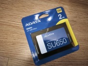 DYSK SSD, ADATA SU 650, 2 TB, NOWY