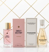 Suddenly Madame Glamour i Be Beauty Sweet Destiny zestaw.