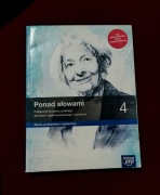 Ponad słowami 4 – Podręcznik do języka polskiego 