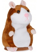 Interaktywny pluszak Satis gadający chomik brązowy