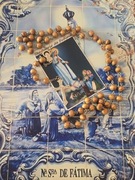 Piękny RÓŻANIEC dla babci z Sanktuarium Fatimy w Portugalii. Magnes GRATIS.