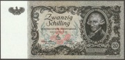 AUSTRIA 20 SCHILLING 1950 - JOSEPH HAYDN - 1493