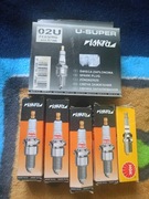 Zestaw nowych świec zapłonowych 