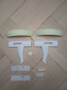 Overwatch Mercy Aureola zestaw druk 3D cosplay DIY aureola LED