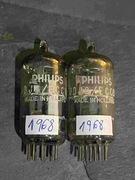 Dobrana para ECC88 / 6DJ8 / 6922 Philips Heerlen 1968r. 