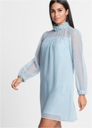 LODOWA SUKIENKA SZYFON DRAPOWANA KWIATY 44 LXL #62
