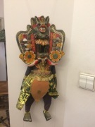 Lalka kukła kobra teatr Birma lata 60-te kolekcja 