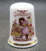 Naparstek Kolekcjonerski Porcelanowy znana Cadbury's Milk Chocolate