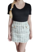 Shein spódniczka ołówkowa S kawaii japan style gyaru lolita preepy academia