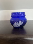 Wazon niebieski 