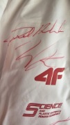 Kurtka 4F z zimowych Igrzysk Olimpijskich Pyeong Chang 2018 z autografami