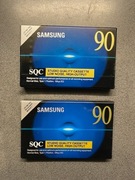 2-e kasety magnetofonowe Samsung SQC 90.